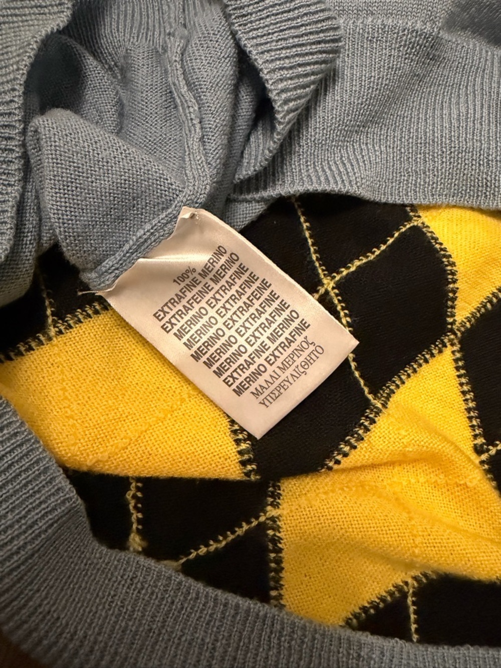Vintage Burberry golf Sweater Vest image 6